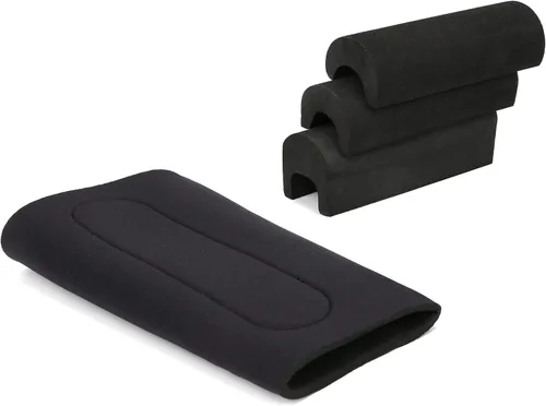 Vista 9 de TOURBON Kit de Elevación de Peine de Neopreno Almohadilla de Apoyo de Mejilla Ajustable Cubierta de Culata con 3 Insertos Elevadores de Espuma