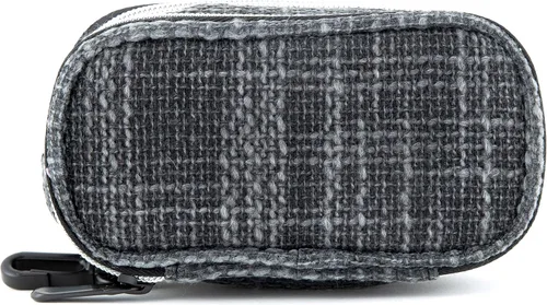 Vista 3 de DIME BAGS Bolsa de viaje acolchada para cápsulas con clip para llavero, acolchado interior para protección de vidrio y equipo, múltiples