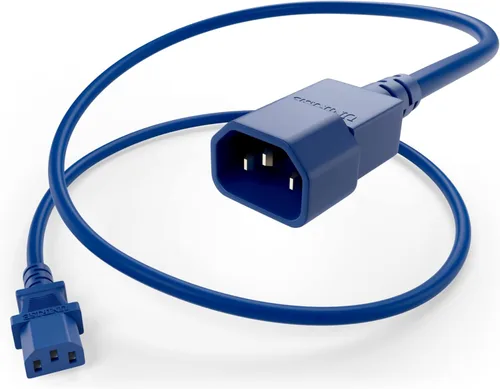 Vista 10 de UNC Cable de alimentación PDU de 3 pies C13 a C14 10amp 18AWG SJT Jacket UL listado, negro, 3 pies