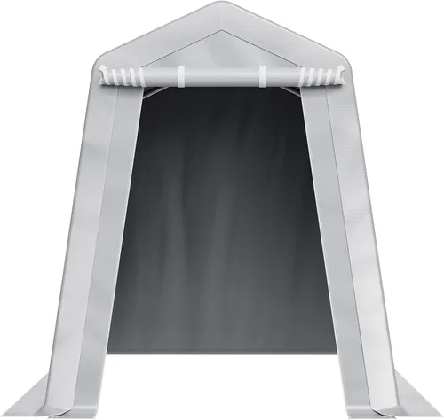 Vista 10 de VEVOR Cobertizo Tienda de Almacenamiento Exterior Portátil Resistente de 6 x 8 x 7 pies, Refugio de Cochera Garaje Impermeable con Puerta Enrollable