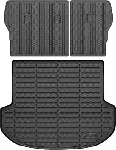 Vista 77 de Forro de carga para Jeep Compass/Patriot 2007-2016 y 2007-2012 Dodge Caliber, alfombras de carga para todo clima para accesorios de Compass