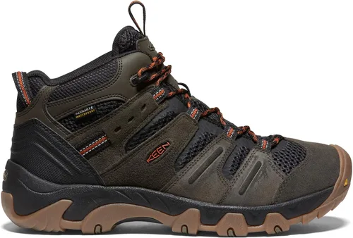 Vista 2 de KEEN Botas de senderismo Headout de altura media impermeables todo terreno para hombre