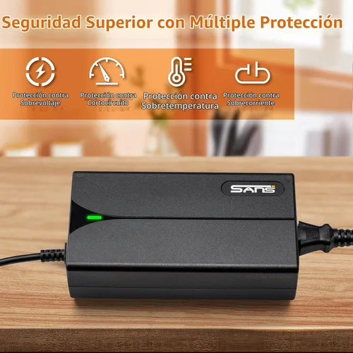 Vista 3 de 54.6V 2A Cargador para Batería de eBike de 48V Compatible con Lectric XP 1.0/2.0/3.0, Lectric XPremium, Eahora X5, Himiway Cruiser, Ride1Up Core-5