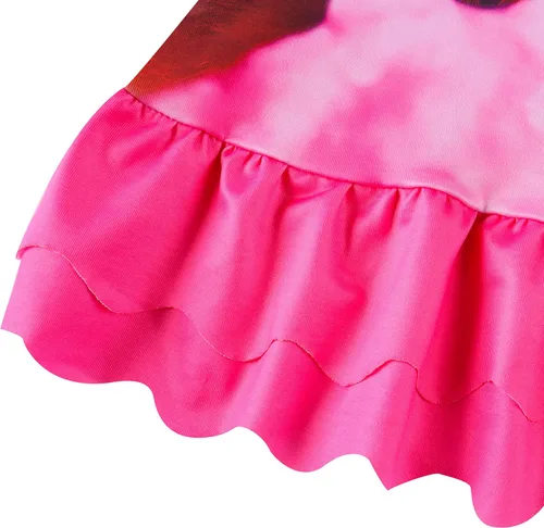 Vista 6 de YAMY Girls Cartoon Panda Movie Princess Dress Pants Set Swimsuit Tankini Bathing Suit