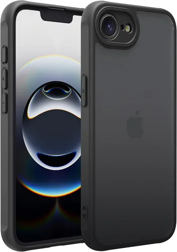 Vista 47 de Funda Translúcida Mate para iPhone 11, [Protección contra Caídas de Grado Militar de 10 Pies] Parachoques Protector Delgado Duradero Resistente a