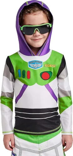 Vista 2 de Disney Pixar Buzz Lightyear - Protector de erupción con capucha para niños