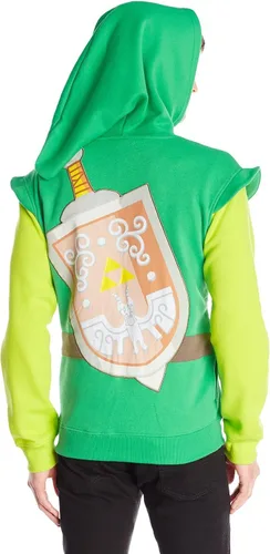 Vista 3 de Nintendo Link Sudadera con capucha para hombre