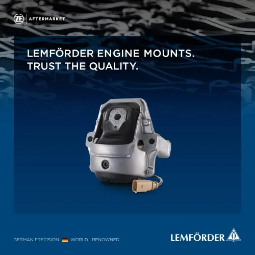 Vista 2 de LEMFÖRDER 37431 01 Mounting Engine for BMW 5 (F10) 2009-2016 Left and other vehicles