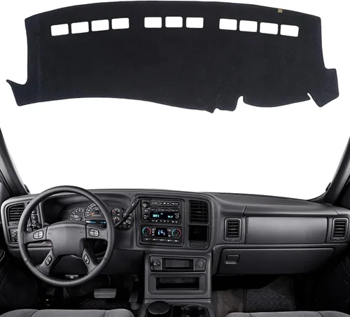 Vista 13 de Cubierta de tablero Tapete de salpicadero Compatible con Chevy Cruze 2015-2011 (para transmisión en la izquierda), Alfombra de salpicadero de coche