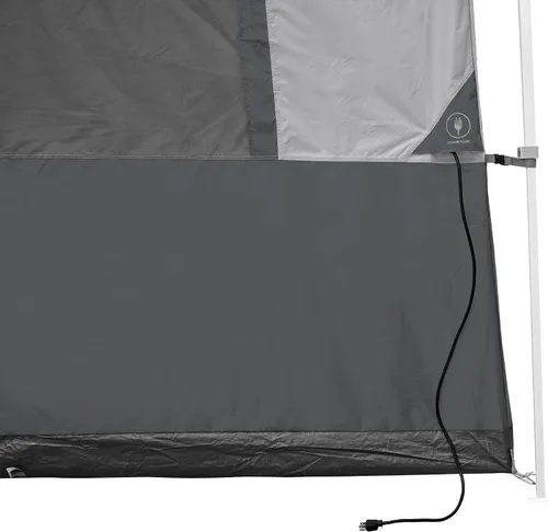 Vista 9 de E-Z UP Camping Cube Sport, convierte el toldo de patas en ángulo de 10 pies en tienda de campaña