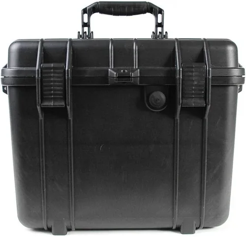 Vista 3 de 16" Estuche para Equipo Resistente a la Intemperie, hecho de Plástico Polipropileno, Negro con Inserción de Espuma, 16" X 12.5" X 8.5