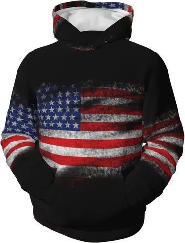 Vista 5 de AuHomea Sudadera de forro polar con capucha de mezcla de algodón, sudadera con capucha de felpa para adolescentes, niños y niñas