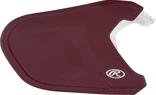 Vista 8 de Rawlings Protector facial de ajuste MACH Pieza de extensión ajustable Se adapta a cascos de la serie Mach Mate Opciones LHB y RHB Negro