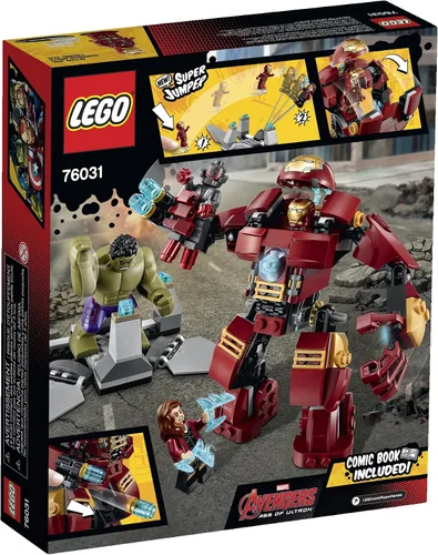 Vista 3 de LEGO Superhéroes The Hulk Buster Smash