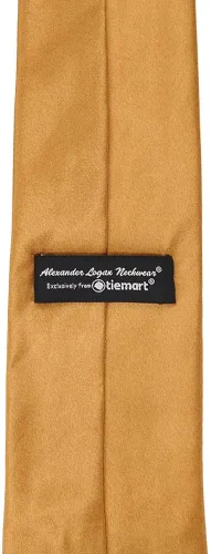 Vista 63 de tiemart Corbata de color sólido para hombre Longitud estándar