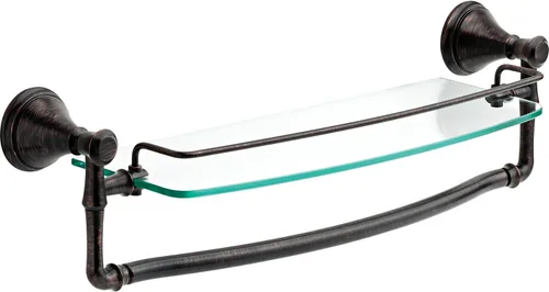 Vista 9 de Delta Faucet Cassidy. Estante de vidrio con barra, de 24 pulgadas., 79710