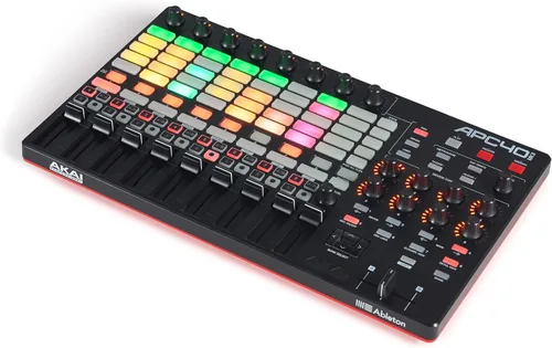 Vista 8 de Consola de sonido Akai Professional APC Mini Regulador digital Ableton Live con descarga de Ableton Live Lite