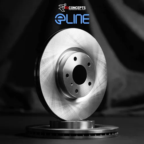 Vista 3 de R1 Concepts Kit de rotor de freno delantero Rotores de freno, disco de freno, compatible con Nissan Frontier 1998-2015, NP300