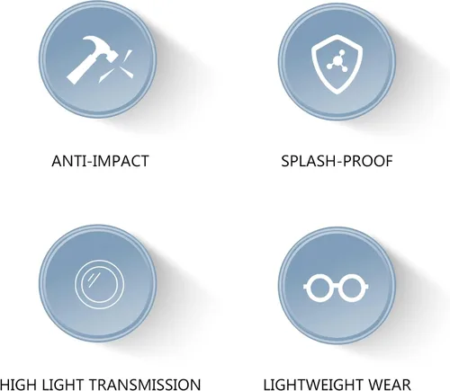 Vista 5 de SooGree Gafas deportivas para baloncesto, fútbol, fútbol, gafas protectoras de seguridad, gafas de raquetbol para adultos, lentes reemplazables