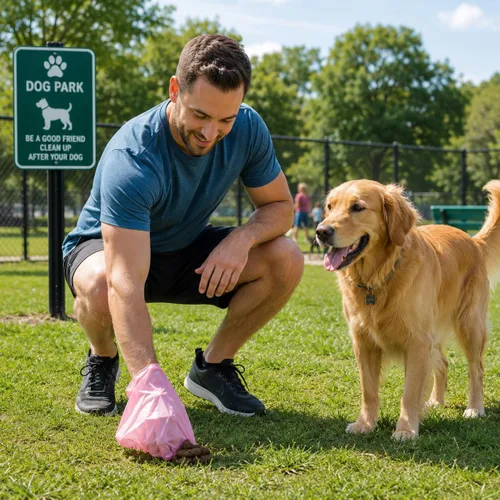 Vista 6 de 1000 bolsas de eliminación de desechos de mascotas con dispensador de recogida de bolsas rosadas perro caminando re-llenar limpiar, pooty roll-bag