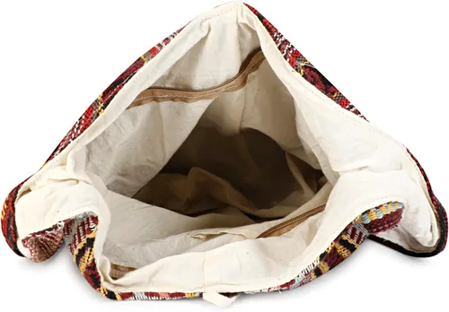 Vista 6 de Bolso bandolera de cáñamo, bolso bandolera de cáñamo, bolso bandolera de cáñamo y bolso de fiesta de cáñamo en la playa, bolso unisex de cáñamo