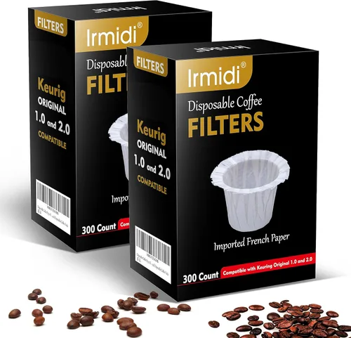 Vista 12 de Paquete de 4 filtros reutilizables K Cup, cápsulas de café universales Kcup para cafeteras Keurig1.0 y 2.0 Negro