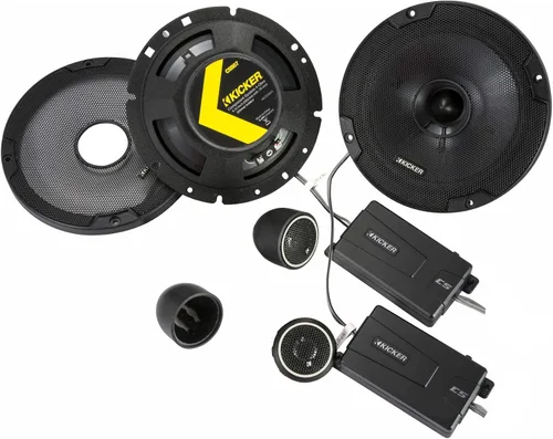 Vista 5 de KICKER 46CSS674 CS-Series CSS67 Sistema de componentes de 6.75 pulgadas (6.496 in) con tweeters de .75 pulgadas, 4 ohmios (par)