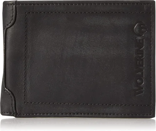 Vista 67 de WOLVERINE Billetera plegable de lona/cuero para hombre