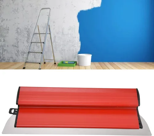 Vista 6 de Cuchilla de desnatado, alisado y derribado para paneles de yeso, capa desnatada, espátula alisadora, cuchillo de acabado de pared para decoración