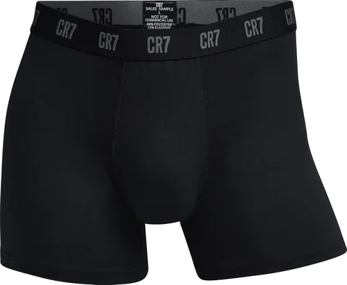 Vista 3 de CR7 Traje de baño de mezcla de microfibra para hombre paquete de 3 unidades color negro Negro