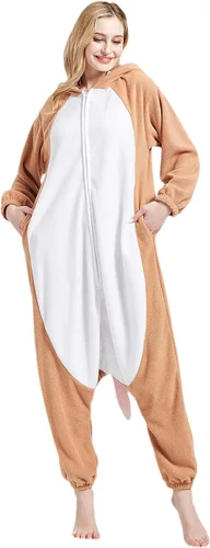 Vista 3 de SAMGU Unisex Adult Onesies Pajamas Halloween Christmas Cosplay Costumes One Piece Homewear Jumpsuit