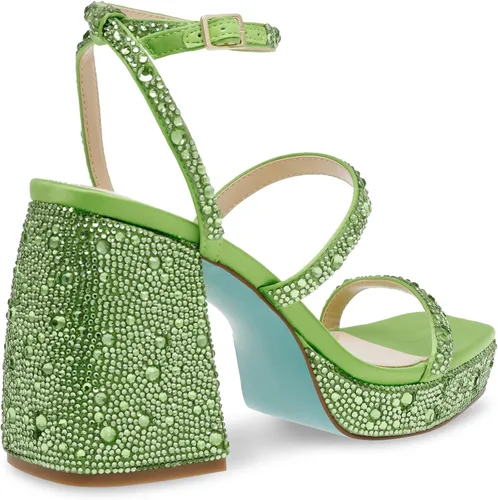 Vista 3 de Betsey Johnson Sandalias de tacón Denni para mujer