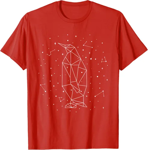 Vista 84 de Sternbild Penguin Constellation Emperor Sea Bird Penguin Camiseta Negro