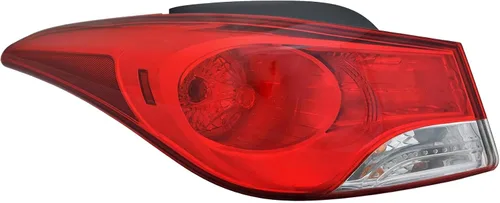 Vista 3 de ALLIGATOR AUTO LIGHTS Repuesto para Hyundai Elantra 2011-2013, Elantra Coupe 2013 DOT/SAE compatible con la luz trasera con bombillas