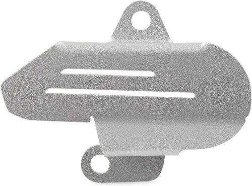 Vista 2 de FSFY soporte lateral lateral interruptor protector cubierta protectora aluminio para BMW F 750 GS/F 850 GS 2018 2019 2020, plata