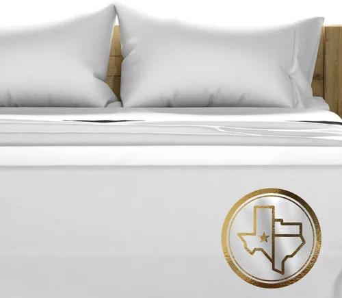Vista 11 de TEXAS LINEN CO. Juego de 2 fundas de almohada 100% de algodón egipcio, tamaño estándar/Queen, fundas de almohada de lujo de alta serie color beige
