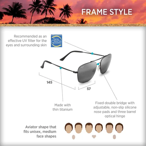 Vista 6 de Maui Jim - Tubo de lava, unisex
