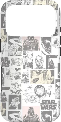 Vista 30 de Star Wars Carcasa de paneles cómicos para iPhone 17