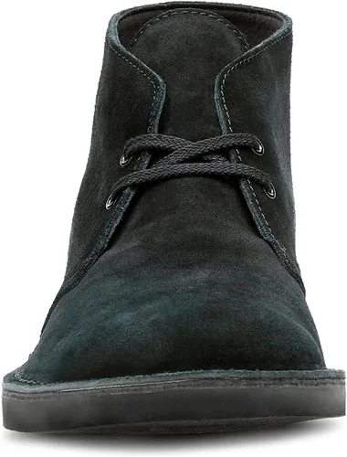 Vista 2 de Clarks Botas Chukka Bushacre 2 para hombre Ante negro
