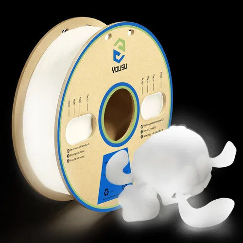 Vista 30 de Yousu Seda de Doble Color Filamento PLA para 3D Impresora Filamento Coextrusión PLA Multicolor Filamento PLA 1.75mm (± 0.03 mm) Compatible