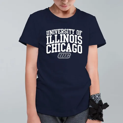Vista 241 de NCAA Arch Logo, camiseta juvenil color del equipo, universidad - universidad