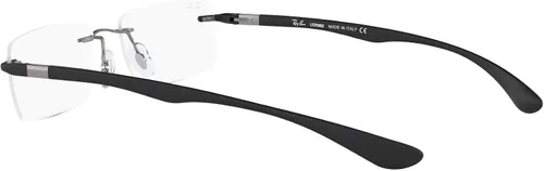 Vista 5 de Ray-Ban Rx8724 Titanium Rectangular Prescription Eyeglass Frames