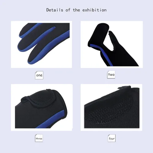 Vista 7 de ITODA Guantes de neopreno para hombres y mujeres, entrenamiento acuático, playa, fitness, resistencia al agua en el agua, natación cálida, kayak