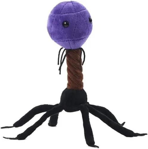 Vista 7 de Giant Microbes Juguete de peluche T4 (T4-Bacteriófago)
