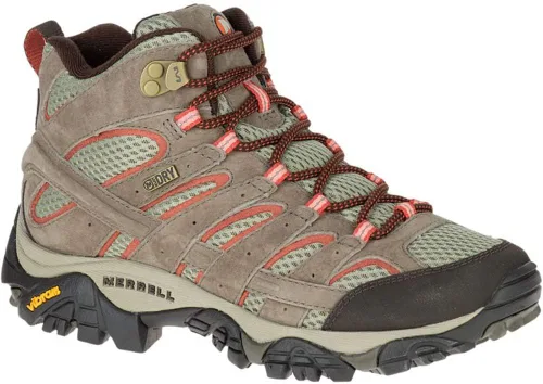 Vista 67 de Merrell - Botas de senderismo impermeables Moab 2 Mid para mujer