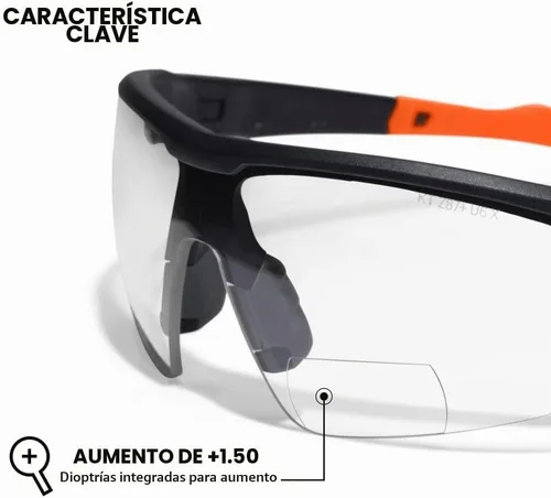 Vista 2 de KLEIN TOOLS 03614 Gafas de seguridad bifocales con aumento de +1.50 dioptrías