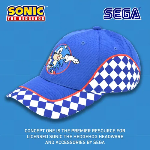 Vista 5 de Sonic The Hedgehog Baseball Cap, Kids Adjustable Baseball Hat