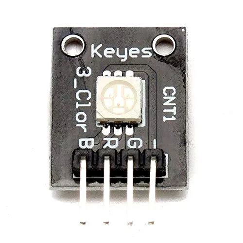 Vista 2 de Keyes KY-009 3 colores RGB SMD módulo de placa LED 5050 diodos a todo color para Arduino