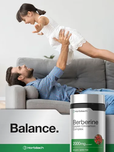 Vista 6 de Horbäach Berberina con complejo de canela de Ceilán 120 cápsulas