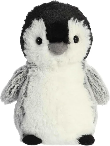 Vista 101 de Aurora® Adorable Mini Flopsie™ Mei Mei™ Animal de peluche, facilidad juguetona, compañeros atemporales, color blanco, 8 pulgadas